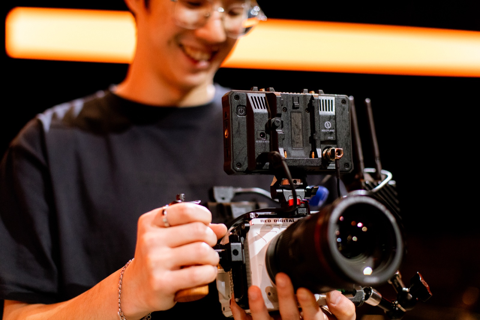 Hands on the rig