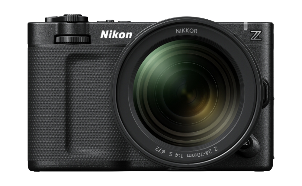 Nikon ZR cinema camera with Nikkor Z 24–70mm lens